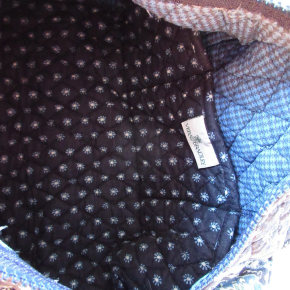 Vera Bradley Navy Floral Shoulder Bag - Picture 5 of 10